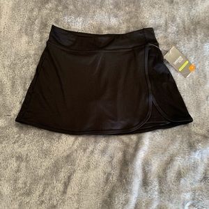 black athletic skort(skirt and short)